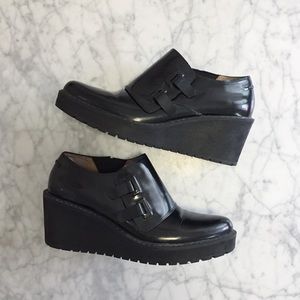 COPY - Phillip Lim “Wallace” Oxford Wedge Platform